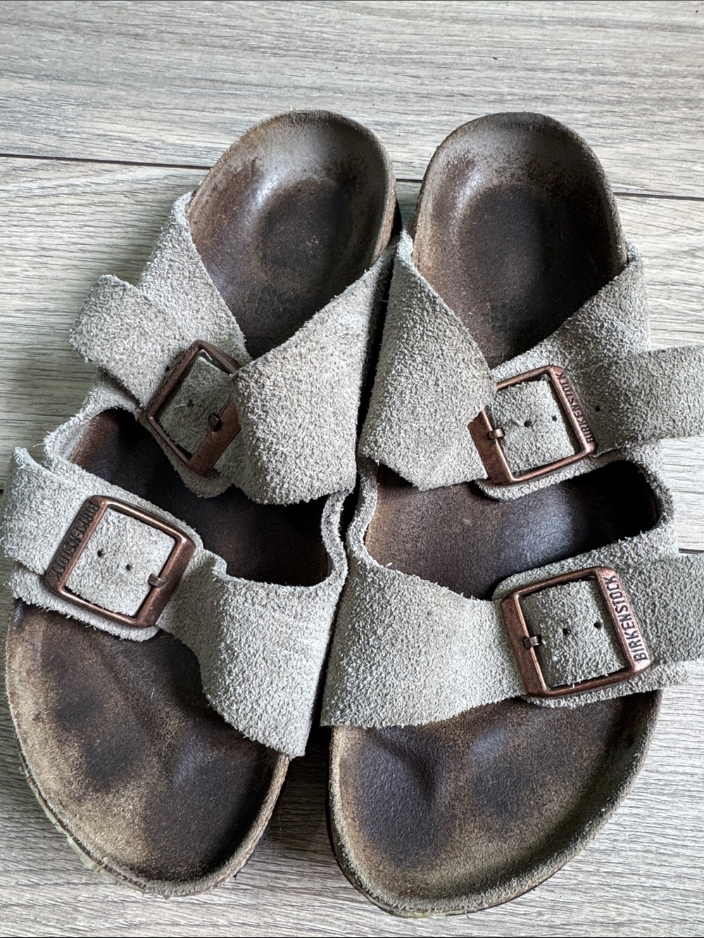 Birkenstock Arizona suede size 35